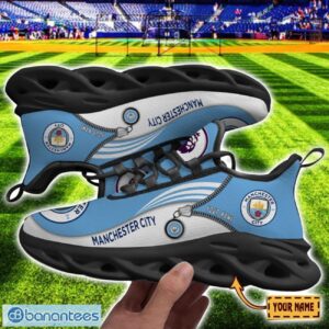 Manchester City F.C Max Soul Shoes Personalized Name Sneakers For Fans Product Photo 2