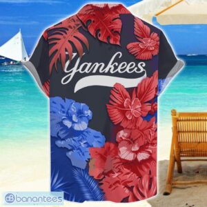 New York Yankees Skull Flower Hawaiian Shirt MLB Halloween Gift For Sports Fans Product Photo 2
