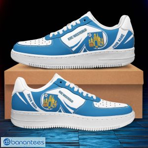 KVC Westerlo Air Force Sneakers Personalized Name Gift Ideas For Fans Product Photo 2