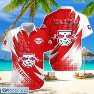 RB Leipzig Team Logo 3D Hawaiian Shirt For Fans Product Photo 1