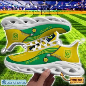 FC Nantes Max Soul Shoes Personalized Name Sneakers For Fans Product Photo 1