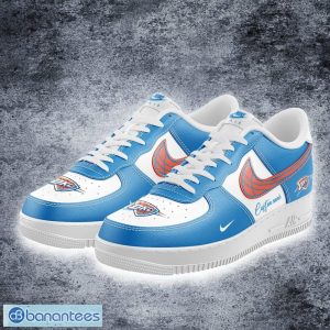 Oklahoma City Thunder NBA New Design AF1 Sneakers For Fans Air Force Sneaker Custom Name - Oklahoma City Thunder NBA New Design Personalized AF1 Sneakers For Fans_ 2