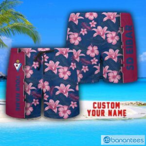SD Eibar Tropical Combo Hawaiian Shirt And Shorts Personalized Name For Fans Product Photo 3