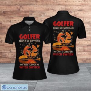 Buckle Up Custom Halloween For Women Polo Shirt Product Photo 1