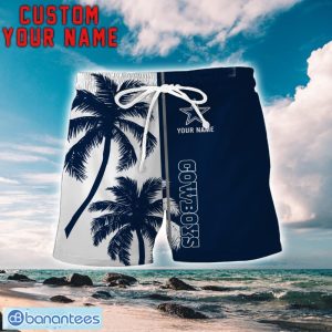 Dallas Cowboys Coconut Pattern Hawaiian Shirt And Shorts Personalized Name Unique Gift For Summer Product Photo 2