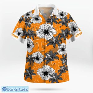 Tennessee Volunteers Flower 3D Hawaiian Shirt All Over Printed Beach Shirt Product Photo 2