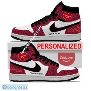Supreme Colgate Air Jordan Hightop Shoes Personalized Crocodile Skin Pattern For Fans Sneakers Gift - Supreme Colgate Air Jordan Hightop Shoes Personalized Design 2