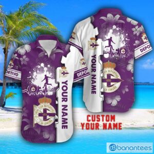 Deportivo Tropical Combo Hawaiian Shirt And Shorts Personalized Name For Fans Product Photo 2