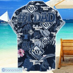 Tampa Bay Rays Hawaiian Shirt Father’s Day Gift For Dad Grandpa MLB Team Product Photo 2