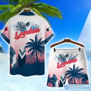 Cleverland Guardians MLB Summer Tropical Coconut Hawaiian Shirt And Shorts beach Lover Gift Product Photo 2