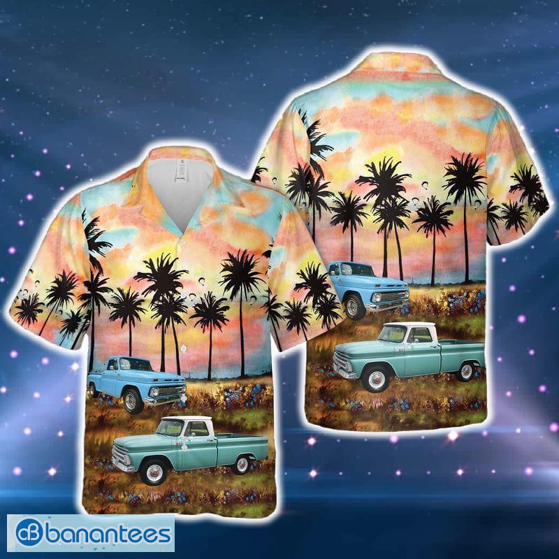 65 Chevy Truck Hawaiian Shirt - 65 Chevy Truck Hawaiian Shirt