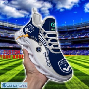 Girondins de Bordeaux Max Soul Shoes Personalized Name Sneakers For Fans Product Photo 3