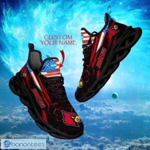NCAA Louisville Cardinals Design For Fans Loves Custom Your Name Max Soul Shoes Product Photo 1