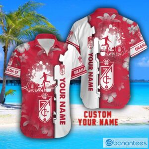 Granada Tropical Combo Hawaiian Shirt And Shorts Personalized Name For Fans Product Photo 2