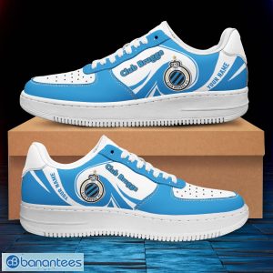 Club Brugge Air Force Sneakers Personalized Name Gift Ideas For Fans Product Photo 2