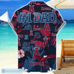 Los Angeles Angels Hawaiian Shirt Father’s Day Gift For Dad Grandpa MLB Team Product Photo 2