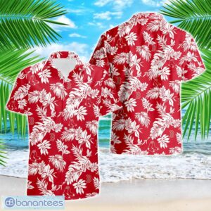 Boston Red Sox Tropical Leaf 3D Printed Hawaiian Shirt Beach Team Gift Product Photo 1