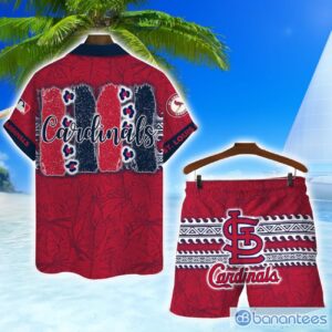 St. Louis Cardinals MLB Hawaiian Shirt And Shorts Vintage Pattern Shirt Product Photo 2