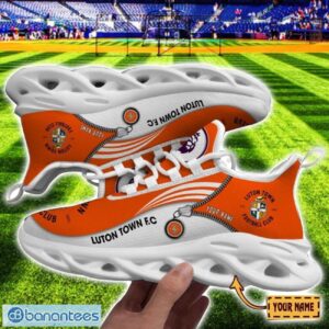 Luton Town F.C Max Soul Shoes Personalized Name Sneakers For Fans Product Photo 1