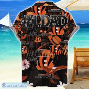 Cincinnati Bengals Hawaiian Shirt Father’s Day Gift For Dad Grandpa NFL Team Product Photo 2