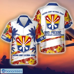 US Army Arizona Army National Guard 3D Hawaiian Shirt Product Photo 1