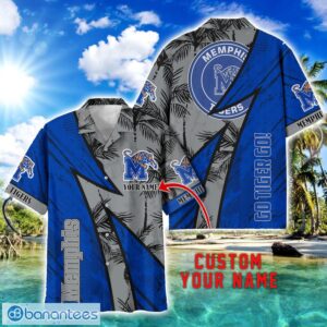Memphis Tigers AOP Hawaiian Shirt Beach Summer Shirt Personalized Name For fans Product Photo 1