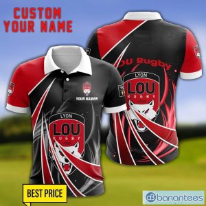 Lyon OU Personalized Name 3D Polo Shirt Gift For Sport Golf Lover Product Photo 1