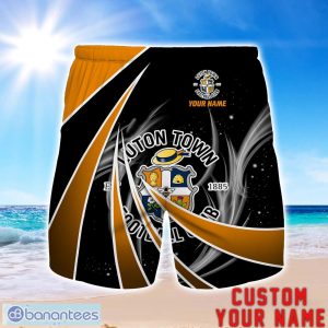 Luton Town F.C Personalized Name 3D Beach Short Summer Gift Ideas Product Photo 1