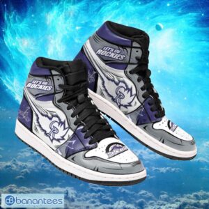 MLB Colorado Rockies Custom Classic Air Jordan Hightop Shoes Product Photo 1