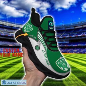 AS Saint-Etienne Max Soul Shoes Personalized Name Sneakers For Fans Product Photo 4