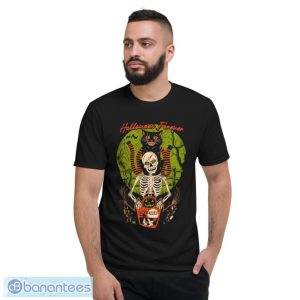 Cat And Skeleton Halloween Forever T Shirt Product Photo 3