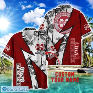 Mississippi State Bulldogs AOP Hawaiian Shirt Beach Summer Shirt Personalized Name For fans Product Photo 1