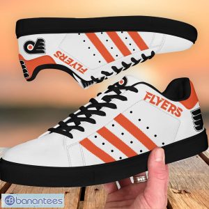 Philadelphia Flyers Low Top Skate Shoes Stan Smith Shoes Orange Striped Product Photo 4