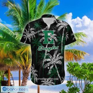 Eastern Michigan Eagles Aloha Hawaiian Shirt Coconut Tree Vintage Gift For Fans - NCAA Eastern Michigan Eagles 3D Hawaiian Shirt Coconut Tree_1