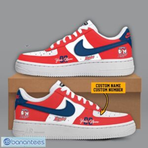 Sydney Roosters NRL Custom Name And Number Personalized Air Force 1 Sneaker Product Photo 1