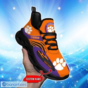 Clemson Tigers Max Soul Shoes Trending Design For Men Women Running Sneakers Gift Product Photo 4