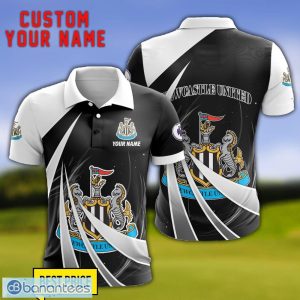 Newcastle United F.C Personalized Name 3D Polo Shirt Gift For Sport Golf Lover Product Photo 1