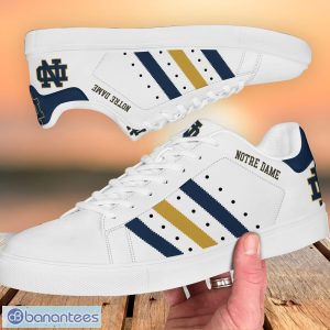 Notre Dame Fighting Irish Football Low Top Skate Shoes Stan Smith Shoes Product Photo 2