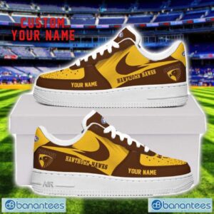 Hawthorn Hawks Air Force Shoes Sneakers For Men Women Gift Custom Name Product Photo 1