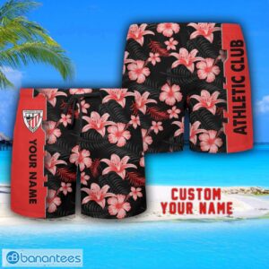 Athletic Club Tropical Combo Hawaiian Shirt And Shorts Personalized Name For Fans Product Photo 3
