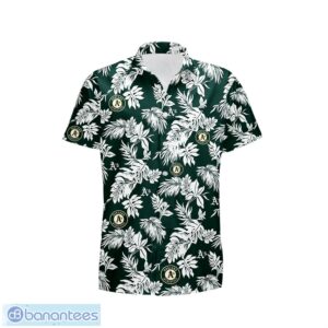 Oakland Athletics Tropical Leaf 3D Printed Hawaiian Shirt Beach Team Gift Product Photo 2