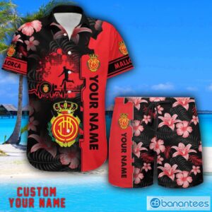 Mallorca Tropical Combo Hawaiian Shirt And Shorts Personalized Name For Fans Product Photo 1