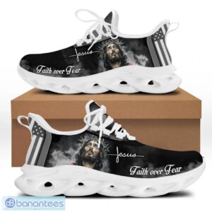 Jesus Faith Over Fear Max Soul Shoes For Men And Women Product Photo 1