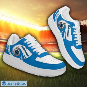 Club Brugge Air Force Sneakers Personalized Name Gift Ideas For Fans Product Photo 1