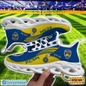 FC Sochaux-Montbeliard Max Soul Shoes Personalized Name Sneakers For Fans Product Photo 1