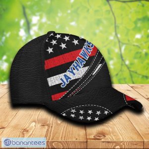 Kansas Jayhawks 3D Hat And Cap All Over Print Pattern Flag For Men Women Fans - Kansas Jayhawks 3D Hat Cap Flag Print For Fans_4