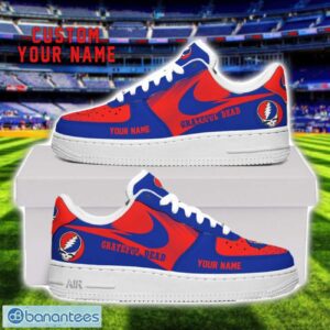 Grateful Dead Air Force Shoes Sneakers For Men Women Gift Custom Name Product Photo 1
