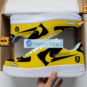 Livingston F.C. Air Force Shoes Custom Name Gift For Fans AF1 Sneakers Product Photo 1