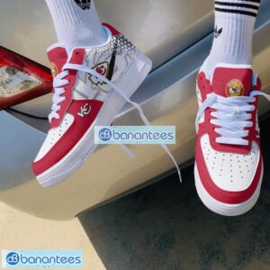 Kansas City Chiefs Air Force Shoes AF1 Shoes New Trending Sneakers Shoes Sport Lover Gift Product Photo 2