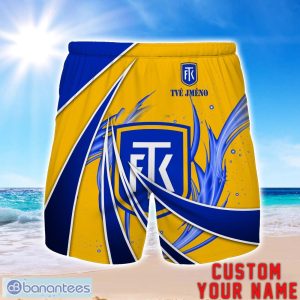 FK Teplice Personalized Name 3D Beach Short Summer Gift Ideas Product Photo 1